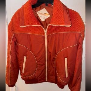 Men's Rust Bomber Jacket